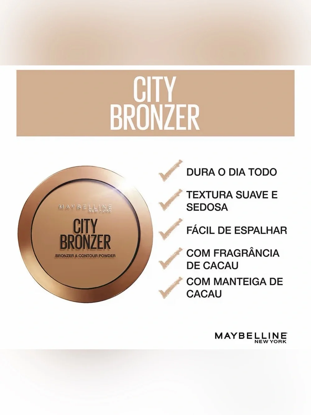 Maybelline bring subtle bronzing